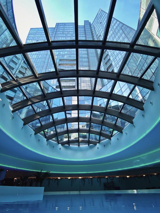 Hanza Tower Apartament Times Square شتشيتسين المظهر الخارجي الصورة